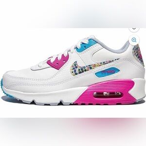 NWOB (Grade School) Nike Air Max 90 'Polka Dots' DV1843-100